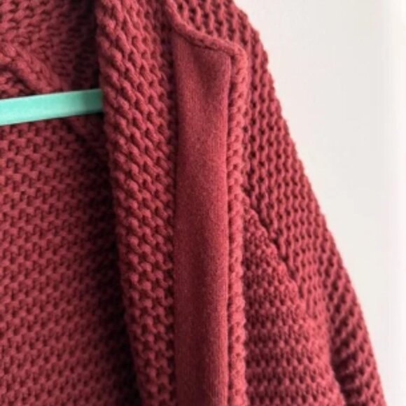 Love ❤️ Hanna -Hanna Anderson Chunky Knit Wool Blend Open Front Cardigan - Picture 2 of 7